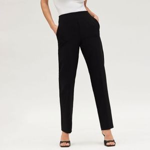 Kendall Straight leg pant with slit NWT